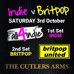 All 4 Indie v Brit Pop United