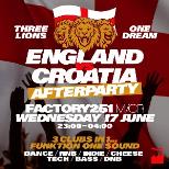ENGLAND VS CROATIA AFTERPARTY !!!!