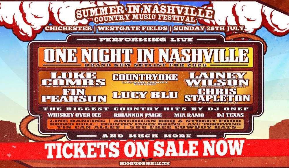 Summer In Nashville - Chichester 2026