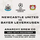 NEWCASTLE UTD VS Marseille LIVE SCREENING