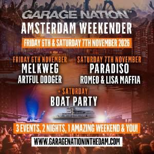 Garage Nation Amsterdam Weekender 2026