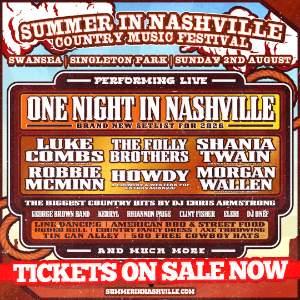 Summer In Nashville - Swansea 2026