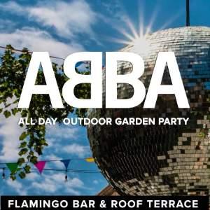 ABBA GARDEN PARTY in Flamingo Rooftop Garden