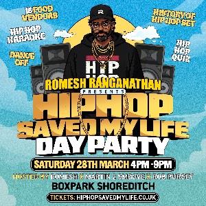 Romesh Ranganathan: HipHop Saved My Life Day Party