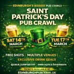 SAINT PATRICK'S DAY PUB CRAWL - EDINBURGH