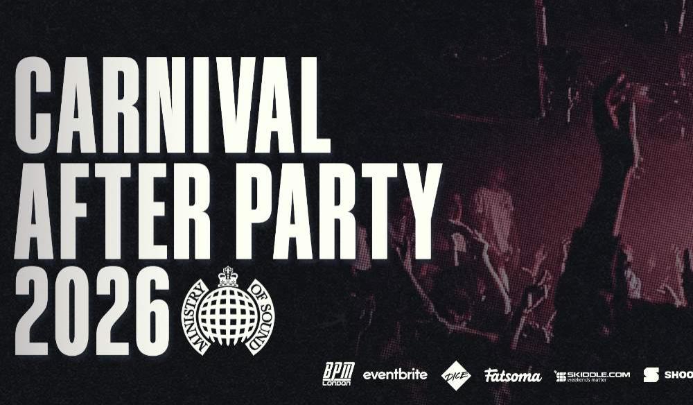 MINISTRY OF SOUND, OFFICIAL CARNIVAL AFTER PARTY
