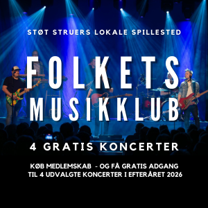 Folkets Musikklub - efterår 2026