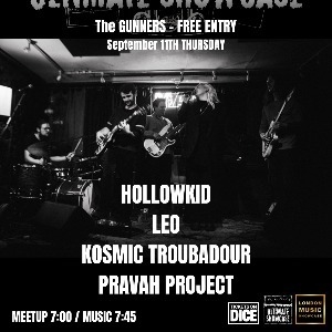 FREE ENTRY Gig & Drinks @ The Gunners - HOLLOWKID FREE ENTRY Gig & Drinks @ The Gunners - HOLLOWKID