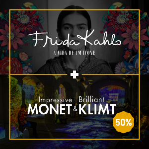 Frida Kahlo + Impressive Monet & Brilliant Klimt
