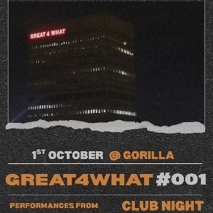 GREAT4WHAT #001 GREAT4WHAT #001