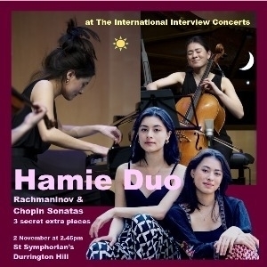 Hamie Duo at The International Interview Concerts