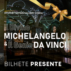 IGL - Michelangelo & Da Vinci Bilhete Presente IGL - Michelangelo & Da Vinci Bilhete Presente