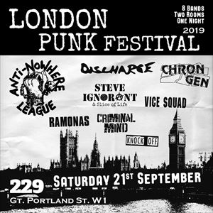 See Tickets - LONDON PUNK FESTIVAL 2019 Tickets and Dates