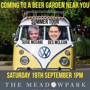McCabe & McLean Comedy Beer Garden tour McCabe & McLean Comedy Beer Garden tour