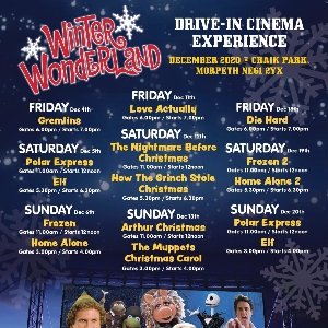 Morpeth Winter Wonderland Drive-In Cinema Morpeth Winter Wonderland Drive-In Cinema