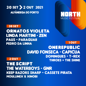 North Music Festival 2021 bilhetes e Datas