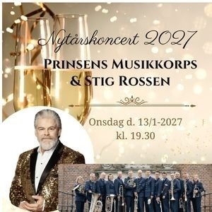 Nytårskoncert - Prinsens Musikkorps og Stig Rossen