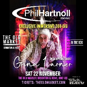 Phil Hartnoll (Orbital) + Gina Larner