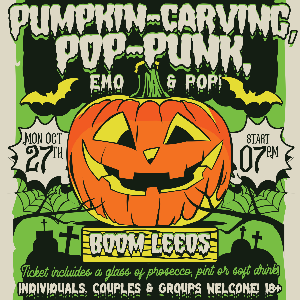 Pumpking Carving + Pop Punk, Emo & Pop!