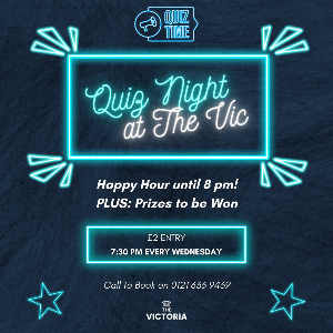 Quiz Night at The Victoria