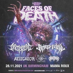 Rising Merch Faces Of Death Tour 2021