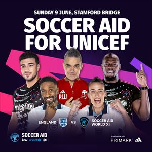 Soccer Aid for UNICEF 2024