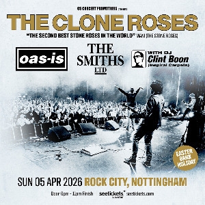 The Clone Roses, Oas-is, Smiths Ltd, DJ Clint Boon