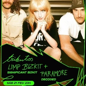 TRIBUTOS: PARAMORE + LIMP BIZKIT