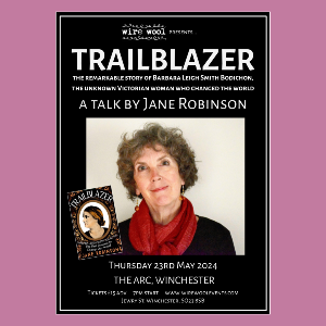 Trailblazer: a talk by Jane Robinson