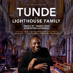 Tunde Of Lighthouse Family in Worcester Cathedral