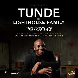 Tunde of Lighthouse Family in Lichfield Cathedral