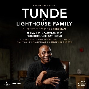 Tunde of Lighthouse Family- Peterborough Cathedral