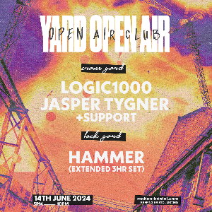 YARD Open Air Club: Logic1000, Jasper Tygner