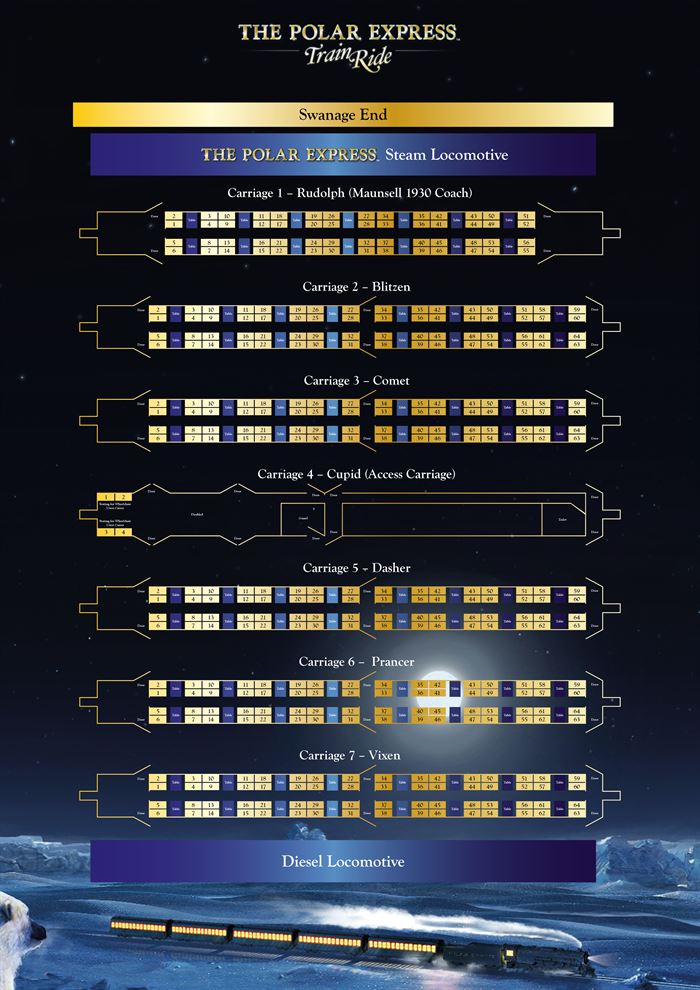 THE POLAR EXPRESS train ride Tickets Thursday, 28 Dec 2023 at 645 PM