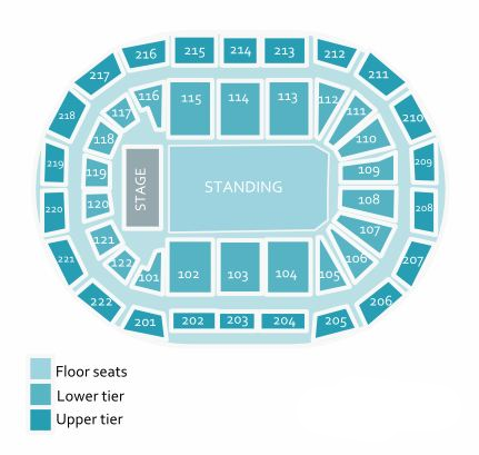 arena manchester liam gallagher ao seating plan tickets mondays james happy bank classics pete ibiza tong presents live liverpool performances