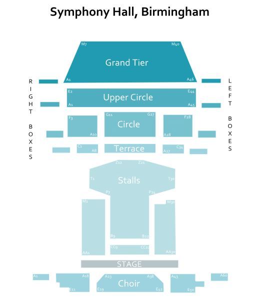 Davies Symphony Hall Seating Chart