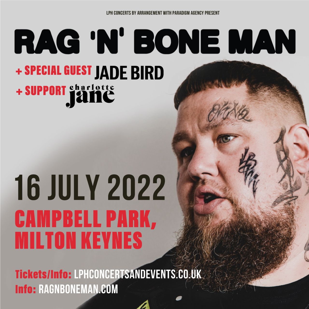 See Tickets - Rag'N'Bone Man Tickets 