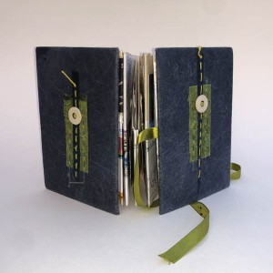 031-Decorated Folded Concertina Book
