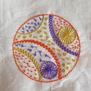 255-Hand Embroidered Patch