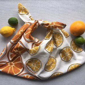111-Sew An Azuma Bukuro Bag from Tea Towels
