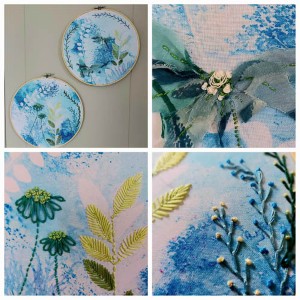 116-Hand Embroidery Floral Workshop