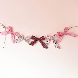 112-Beginners Sewing: Bow Garland