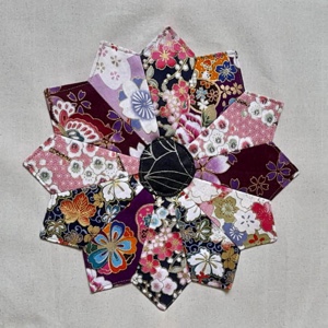 071-Dresden Applique Quilt Block