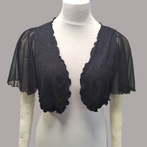 130-Overlocker Flutter Sleeves for a Bolero