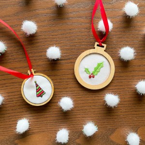 222-Winter Embroidery Decoration