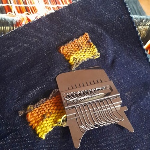 088-Visible Mending with a Mini Loom