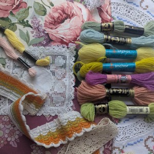131-Vintage Textile Hand Embroidery
