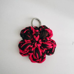 043-Crochet Flower Bag Charm Workshop