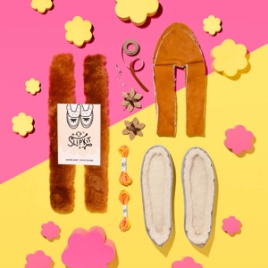 202-Make your own Full Back Moccasin Slippers