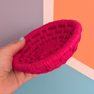 041-Wrapped Coiled Rope Bowl